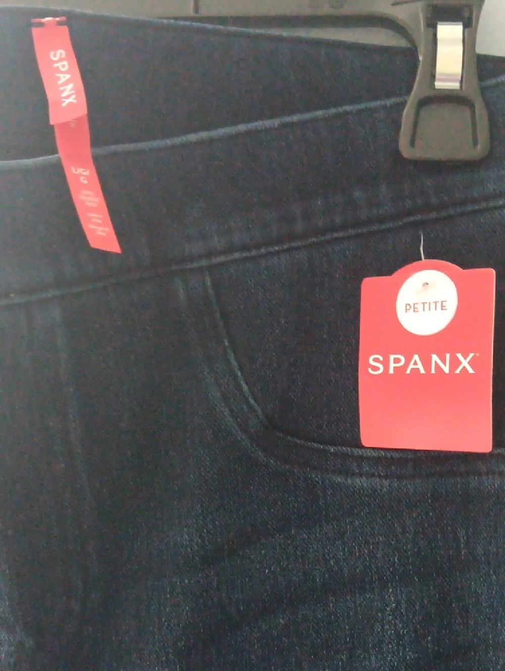 SPANX Petite Dark Indigo Jeggings
